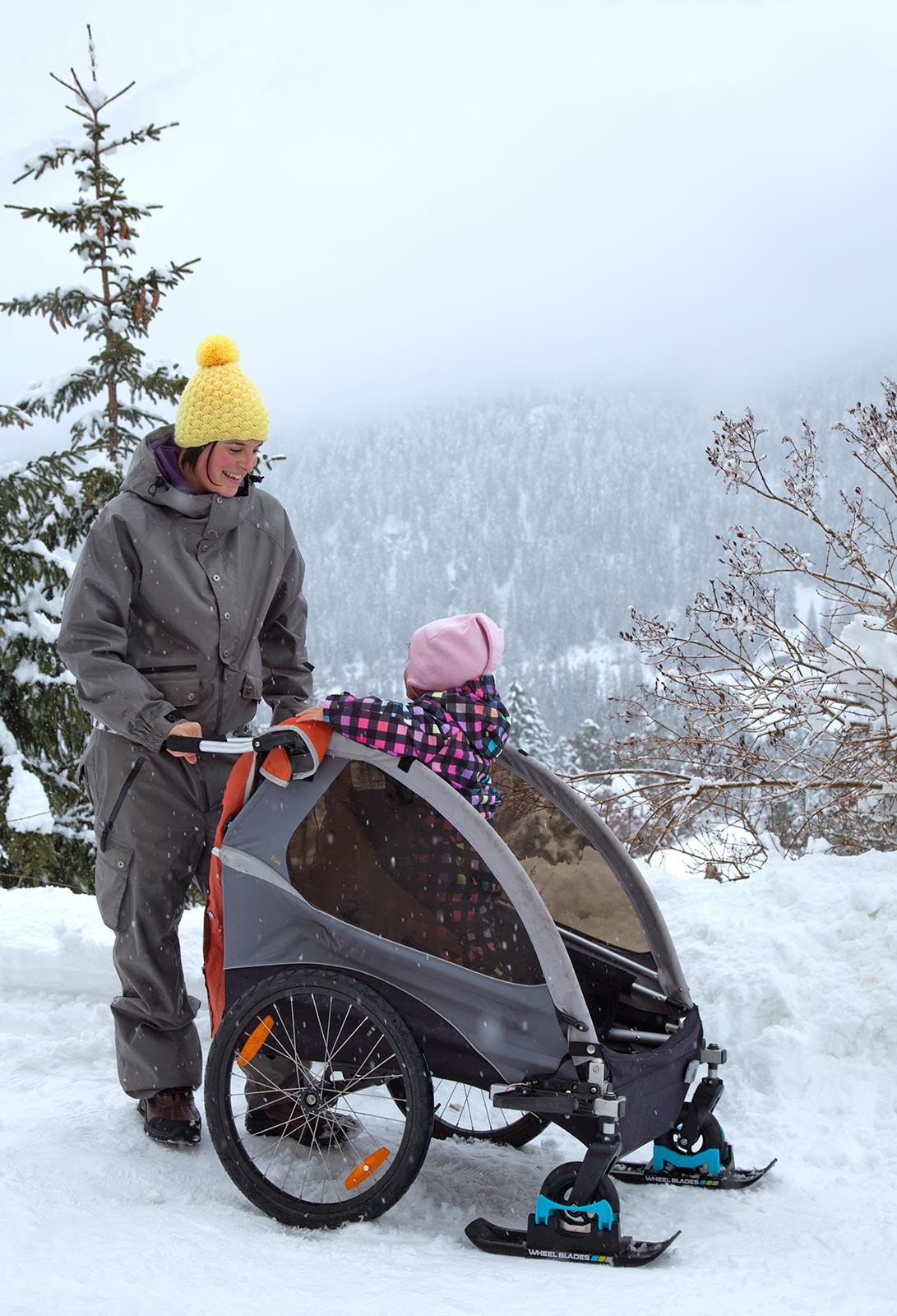 Wheelblades XL - Stroller Skis