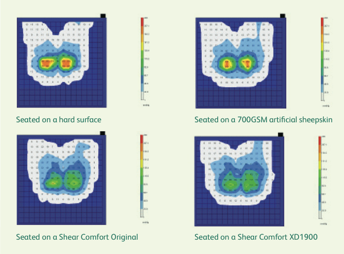 Shear Comfort Cushion-It (Sheepskin Overlay)