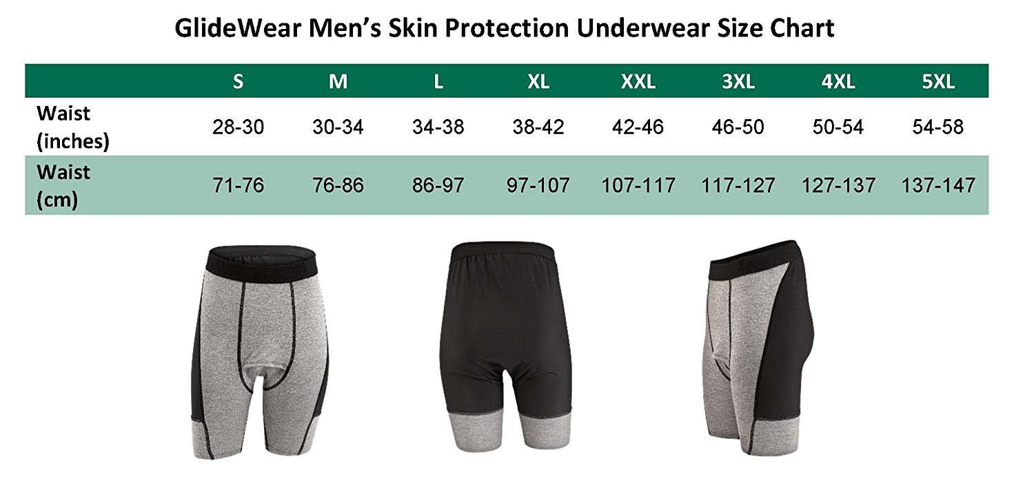 Glidewear Mens Skin Protection Underwear