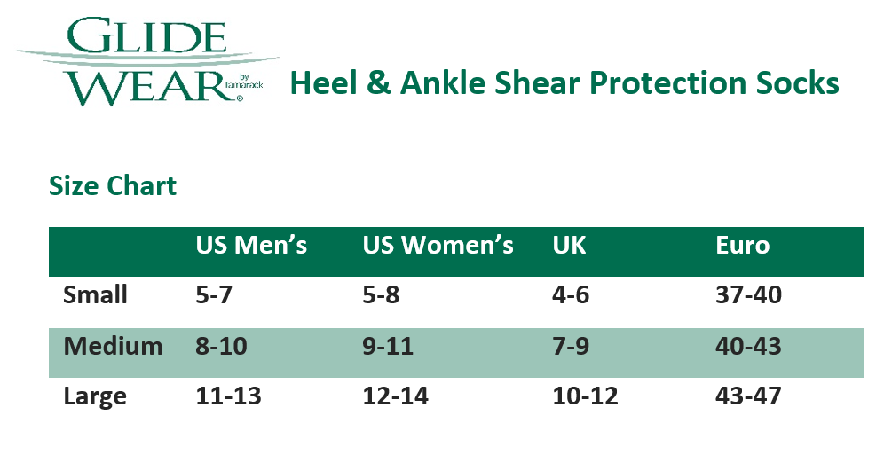 Glidewear Heel & Ankle Protection Socks