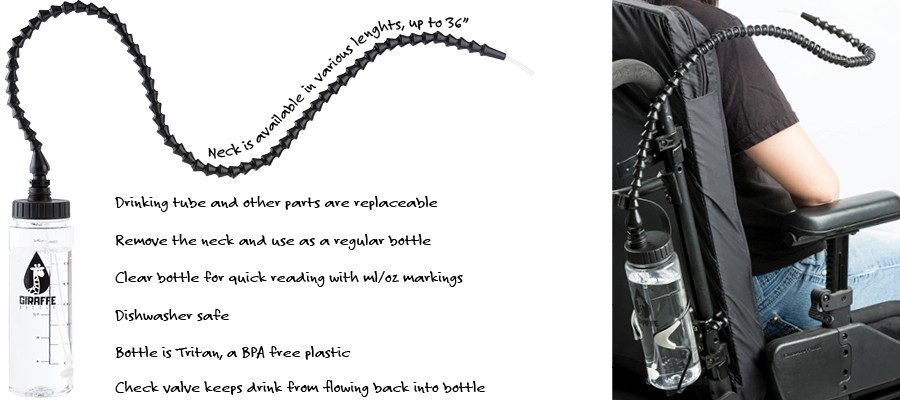 Giraffe Hands Free Drinking System