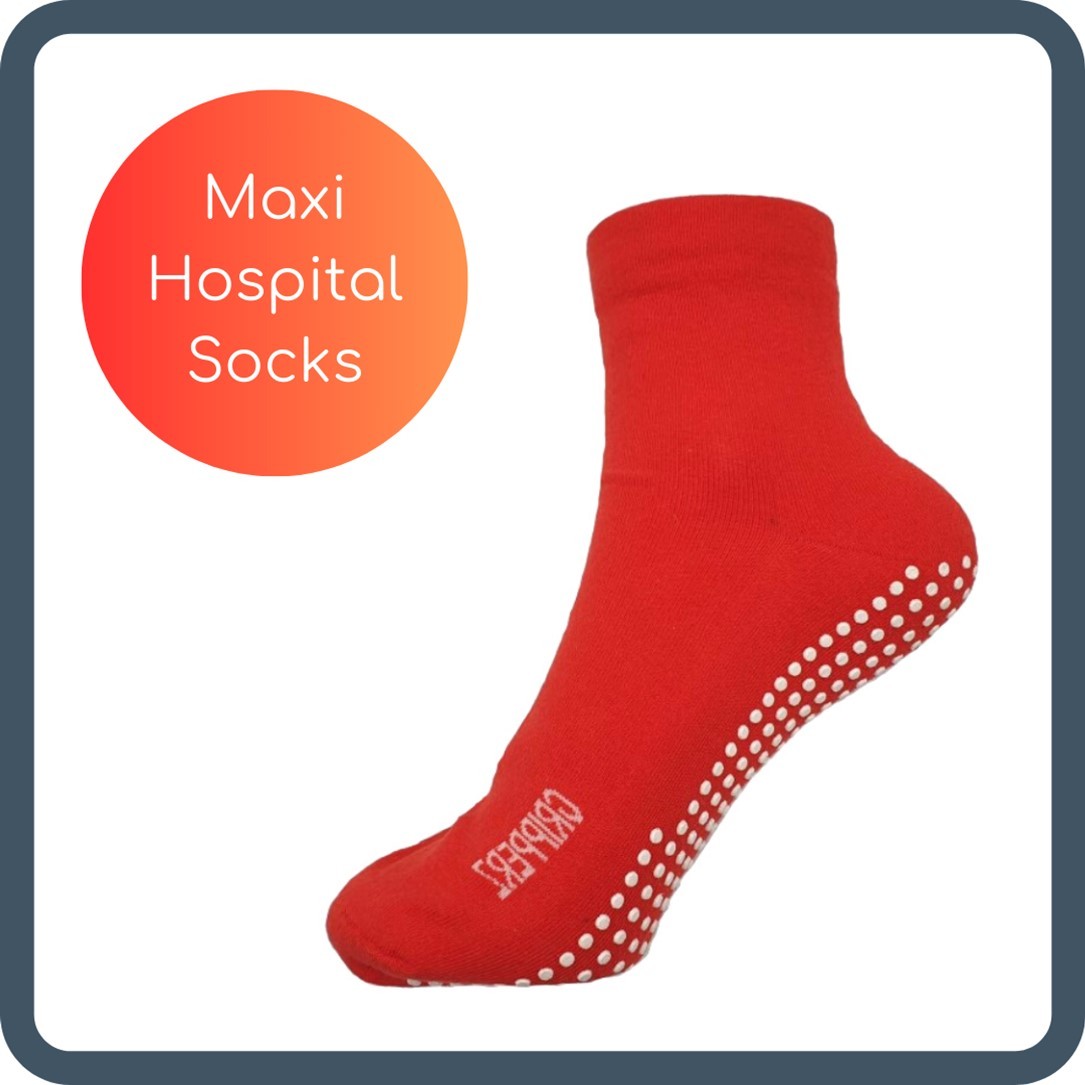 Maxi Hospital Grip Socks