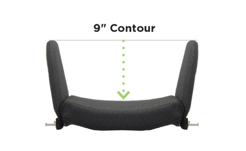 9 inch contour lateral