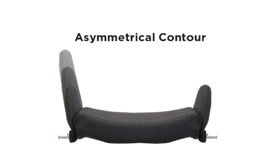 Asymmetrical contour lateral